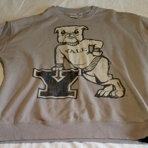 Bulldog Graphic Crewneck Sweater